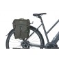 Pojedyncza torba rowerowa BASIL Discovery 365D Black melee 9 l