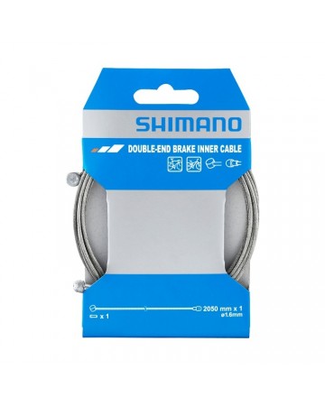 Linka hamulca SHIMANO 1.6x2050mm szosa/MTB